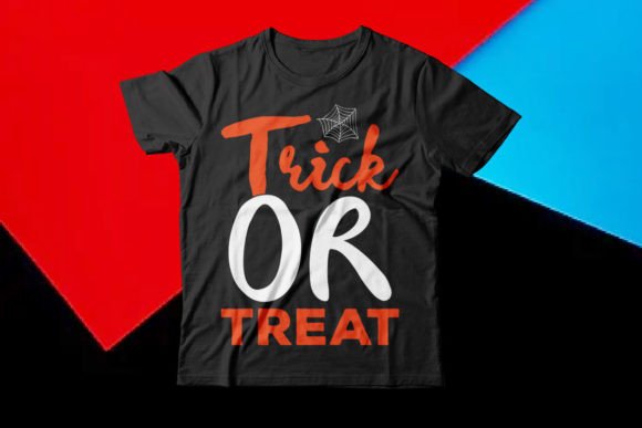Trick or Treat Halloween T-Shirt Design Graphics